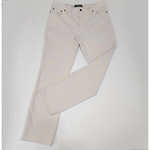 LRL Lauren Jeans Co - Size 14 - Women's Classic Straight Corduroy Pants Cream